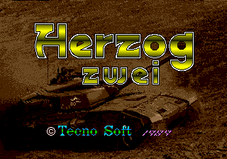 Заставка игры Herzog Zwei